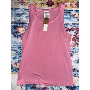 New Pink Victoria’s Secret Tank Size XS NWT Sleep Top Pink $19 Valentines Barbie